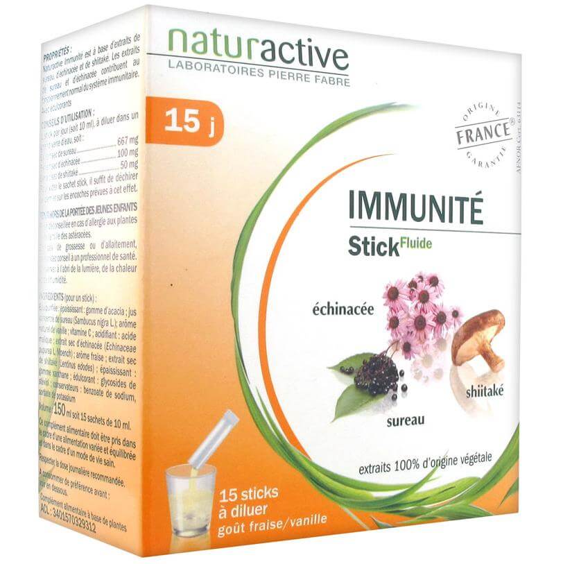 Naturactive Immunite Μοναδικός Συνδυασμός Σαμπούκου, Εχινάκειας & Σιτάκε για Δύναμη & Τόνωση του Ανοσοποιητικού 15sachets