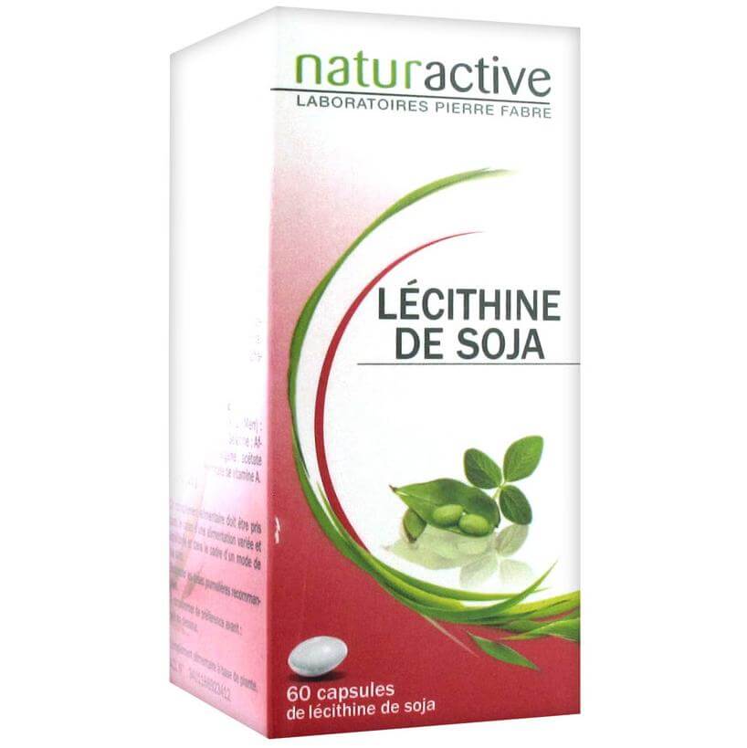 Naturactive Lecithine de Soja Λεκιθίνη Σόγιας, Βοηθάει Στην Μείωση της Χοληστερίνης 60caps