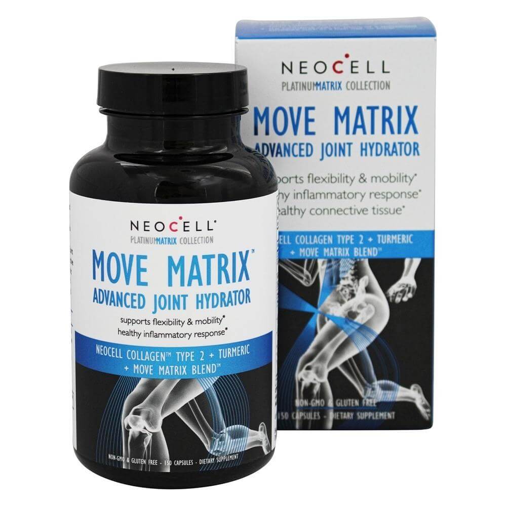 Neocell Move Matrix Advanced Joint Hydrator Συμπλήρωμα Διατροφής, Υποστηρίζει την Ελαστικότητα & Κινητικότητα Αρθρώσεων 150cap