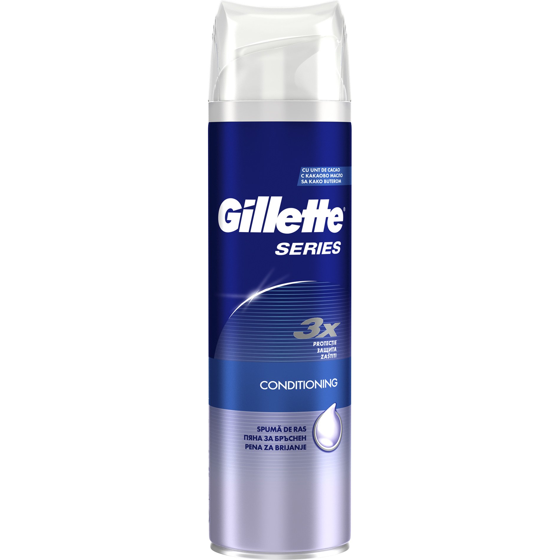 Gillette Series Αφρός Ξυρίσματος με Τριπλή Προστασία 250ml