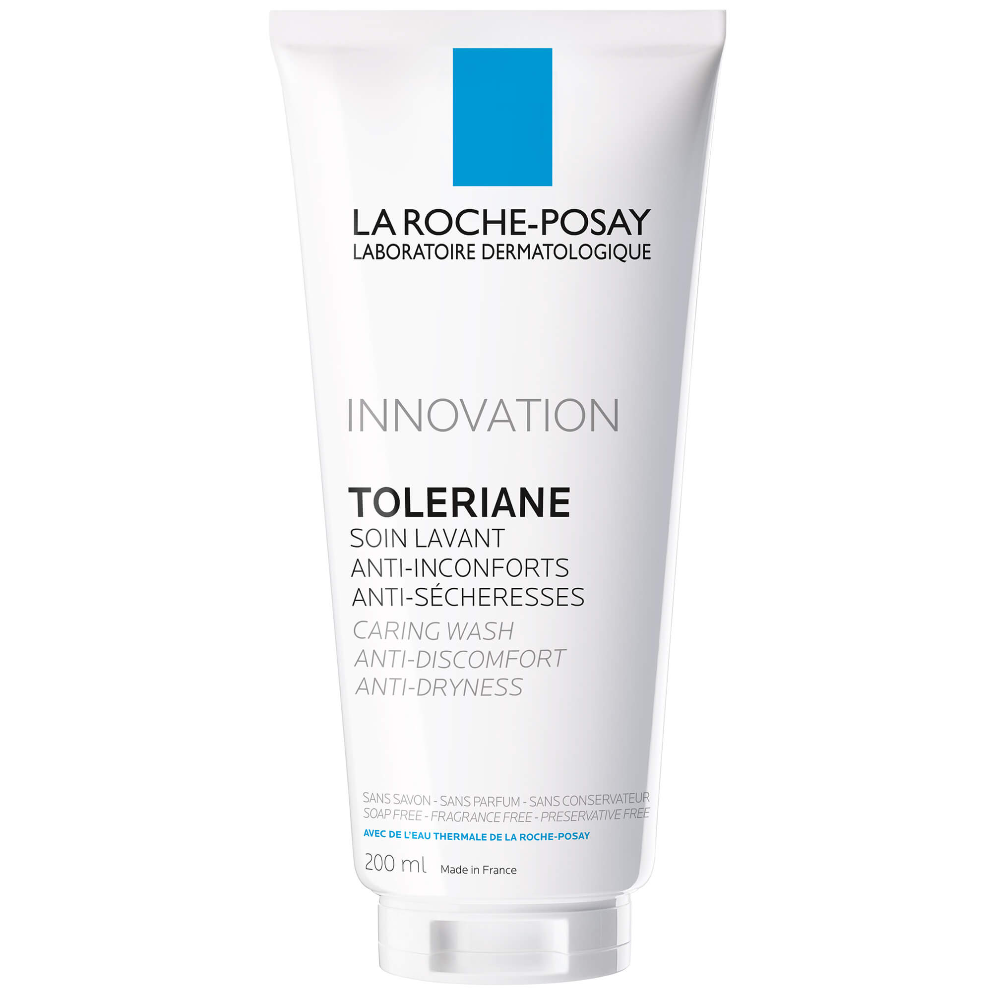 La Roche-Posay Innovation Toleriane Soin Lavant Caring Wash Anti-Dryness Φροντίδα Καθαρισμού για Ξηρή Ευαίσθητη Επιδερμίδα 200ml