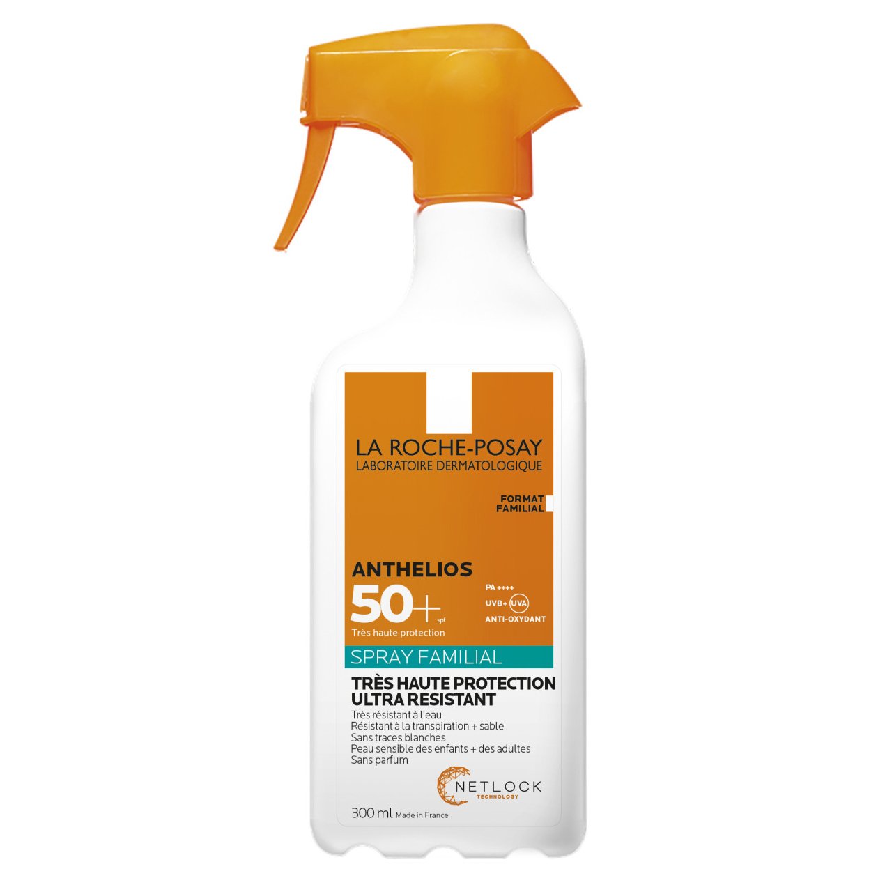 La Roche-Posay La Roche-Posay Anthelios Family Spray Spf50+ Αντηλιακό Γαλάκτωμα Προσώπου, Σώματος Πολύ Υψηλής Προστασίας για Όλη την Οικογένεια, Χωρίς Άρωμα 300ml