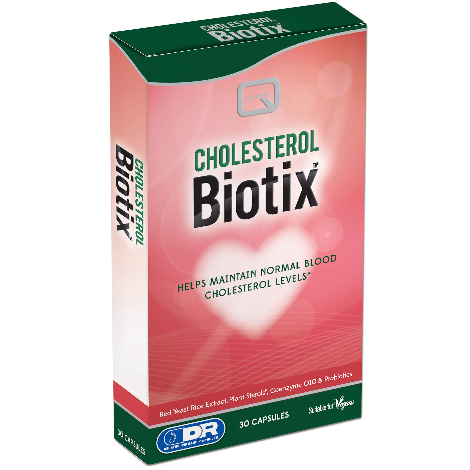 Quest Cholesterol Biotix Συμπλήρωμα Διατροφής Συμβάλλει στον Έλεγχο της Χοληστερόλης στο Αίμα 30caps