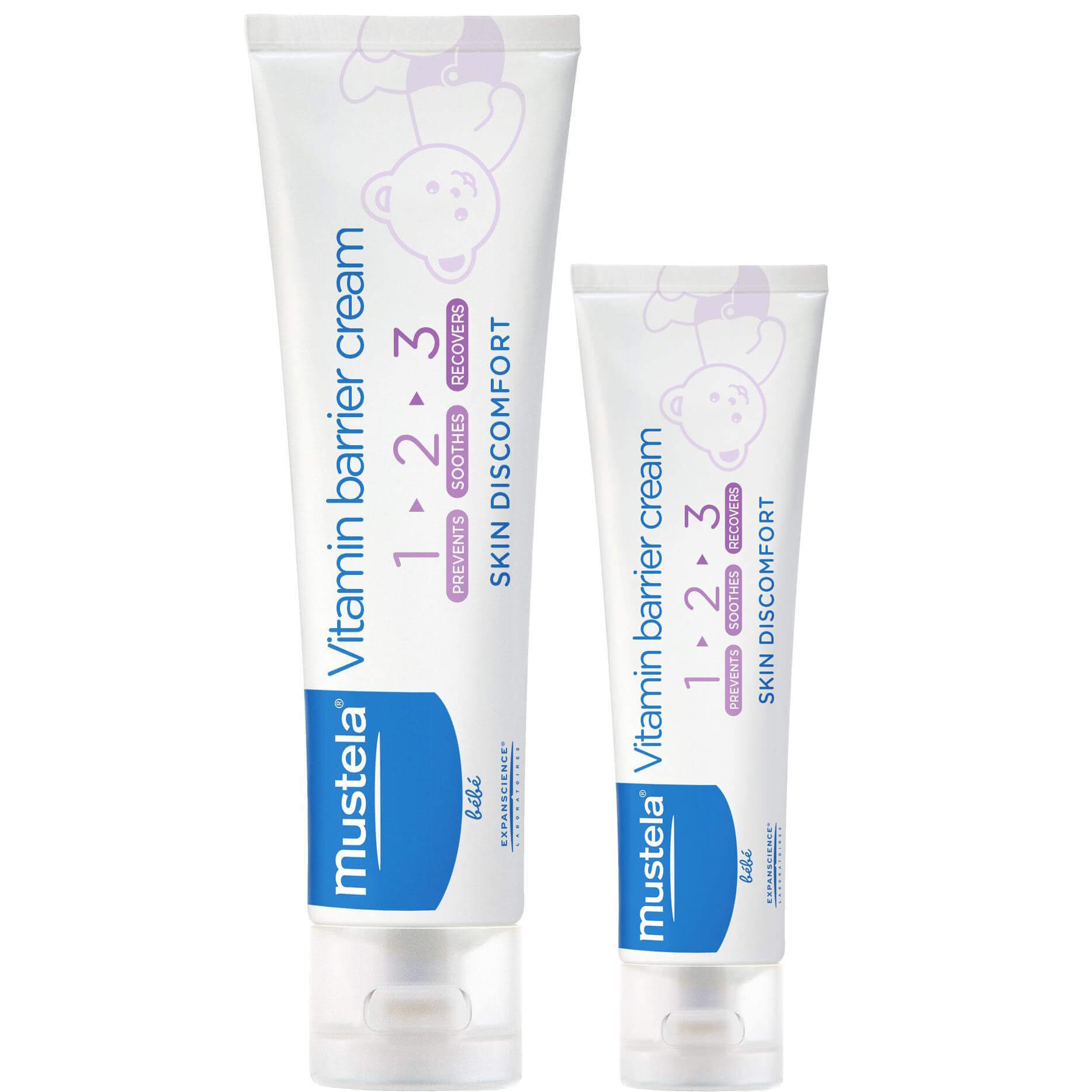 Mustela Πακέτο Προσφοράς 123 Vitamin Barrier Cream Κρέμα Αλλαγής Πάνας 100ml & Δώρο Επιπλέον Ποσότητα 50ml