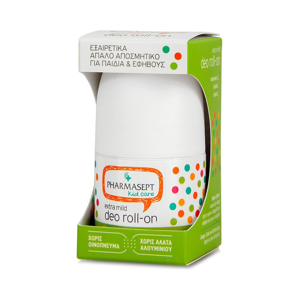 Pharmasept Kid Care Extra Mild Deo Roll-on Αποσμητικό για Παιδιά & Εφήβους 50ml