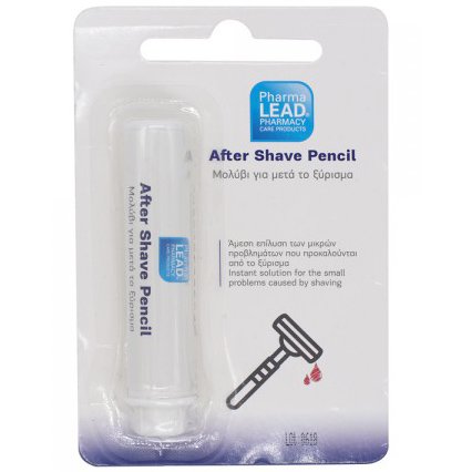 Pharmalead After Shave Pencil Μολύβι για Άμεση Επίλυση των Ερεθισμών που Προκαλούνται από το Ξύρισμα 10g