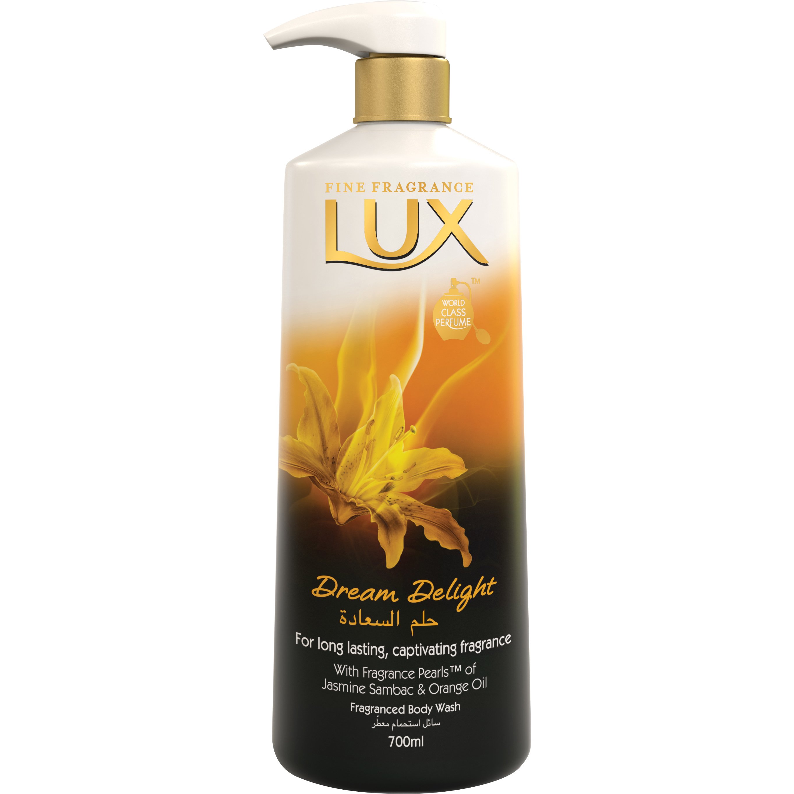Lux Dream Delight Body Wash Αφρόλουτρο Εμπλουτισμένο με Σαγηνευτικό Άρωμα από Άνθη Εξωτικών Λουλουδιών 700ml