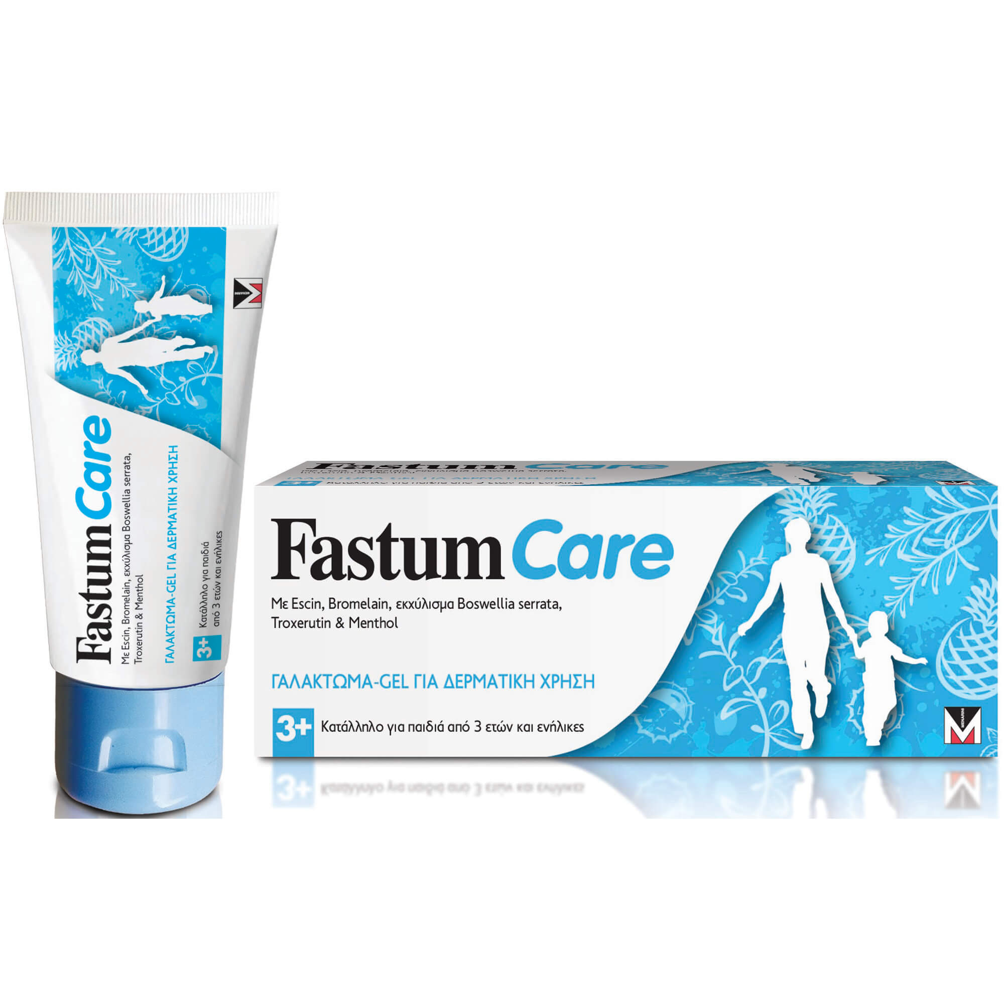 Menarini Fastum Care Καταπραϋντικό Γαλάκτωμα – Gel, Συνδυασμός με Φυσικά Συστατικά για Ανακούφιση από τα Οιδήματα 50ml