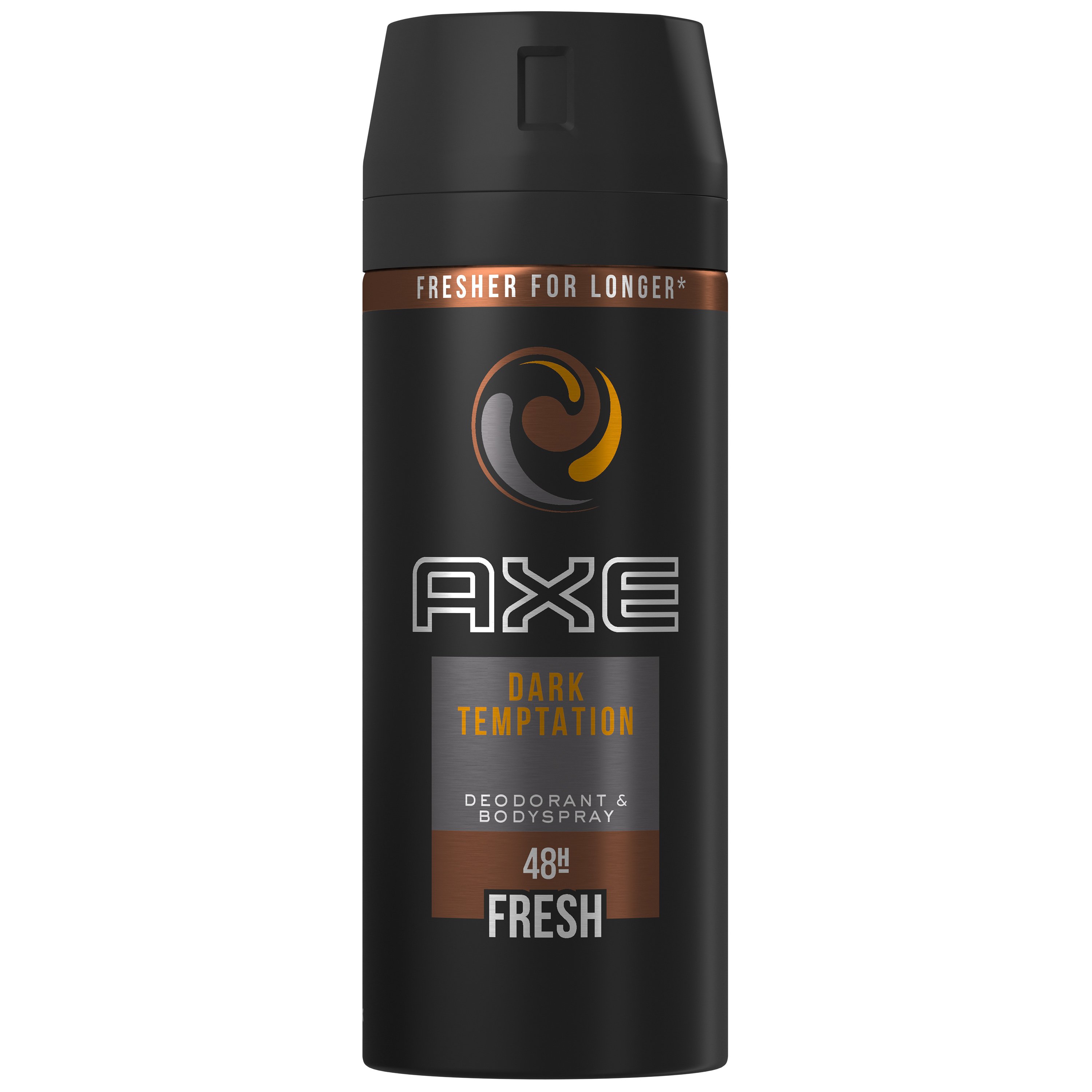 Axe Dark Temptation Body Spray Αποσμητικό 48ωρης Φρεσκάδας με Ακαταμάχητο Άρωμα Σοκολάτας 150ml