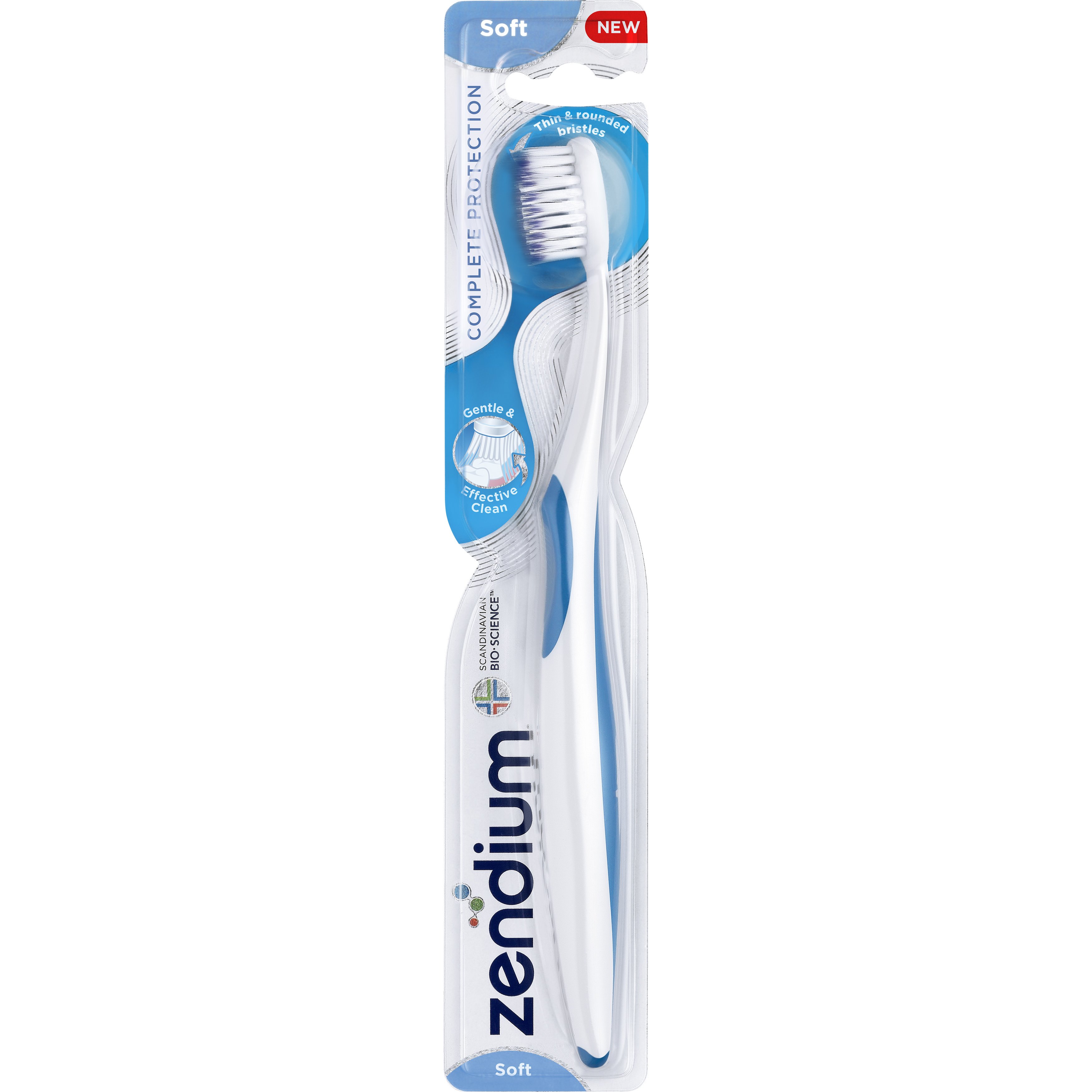 Zendium Complete Protection Soft Οδοντόβουρτσα Μαλακή για Απαλό & Αποτελεσματικό Καθαρισμό, σε Διάφορα Χρώματα 1 Τεμάχιο