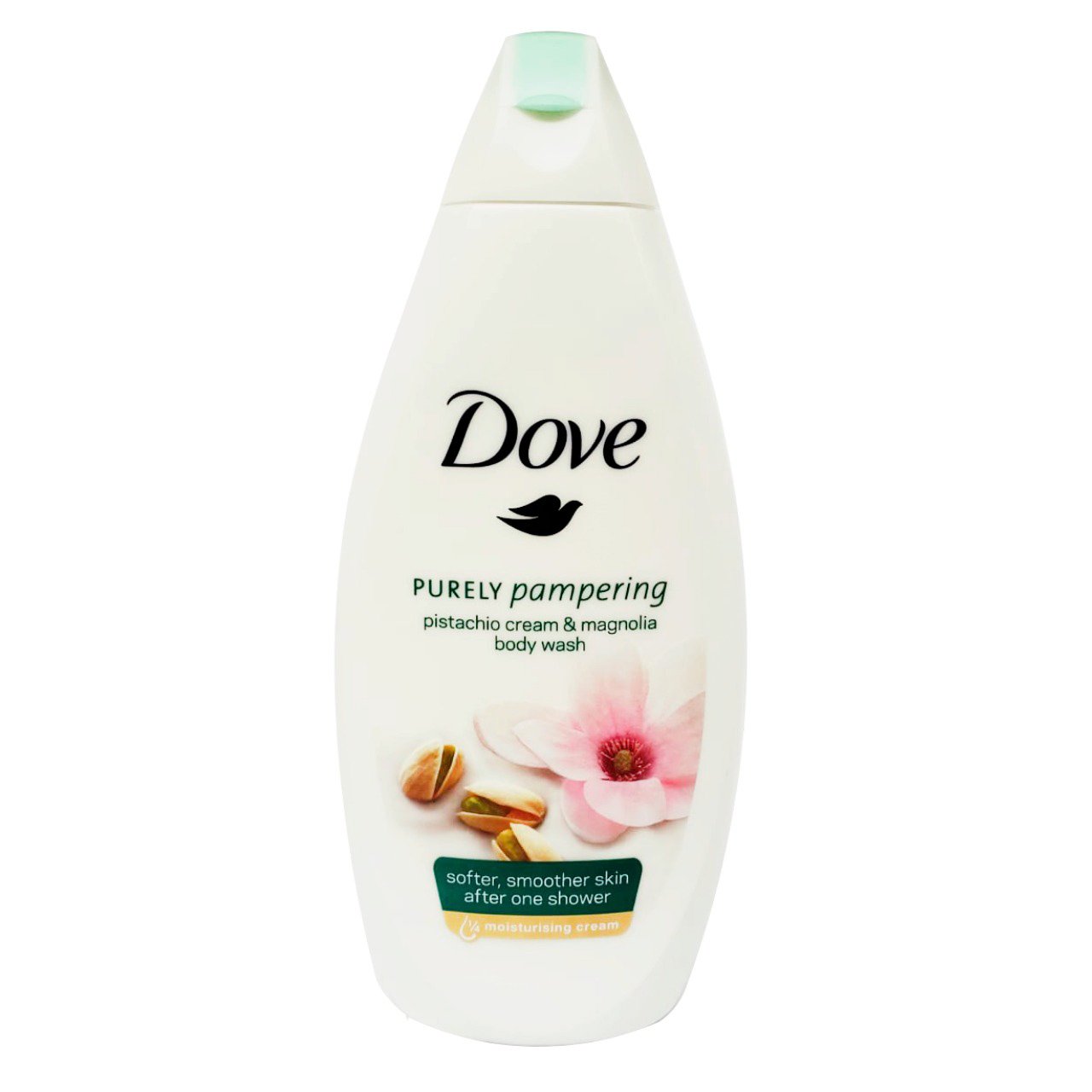 Dove Pistachio Cream & Magnolia Body Wash Χαλαρωτικό Αφρόλουτρο με Άρωμα Μανόλιας για Αίσθηση Εμπειρίας Spa στο Σπίτι 500ml