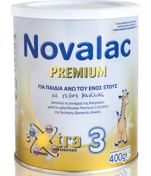 Novalac Premium Νο 3 Γάλα Για Παιδιά Άνω Του Ενός Έτους 400gr
