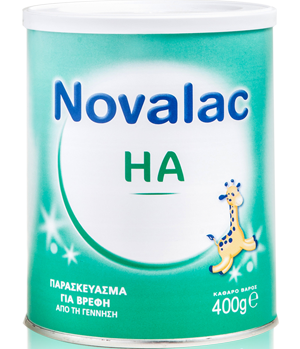 Novalac HA Παρασκεύασμα Για Βρέφη Από Την Γέννηση 400gr