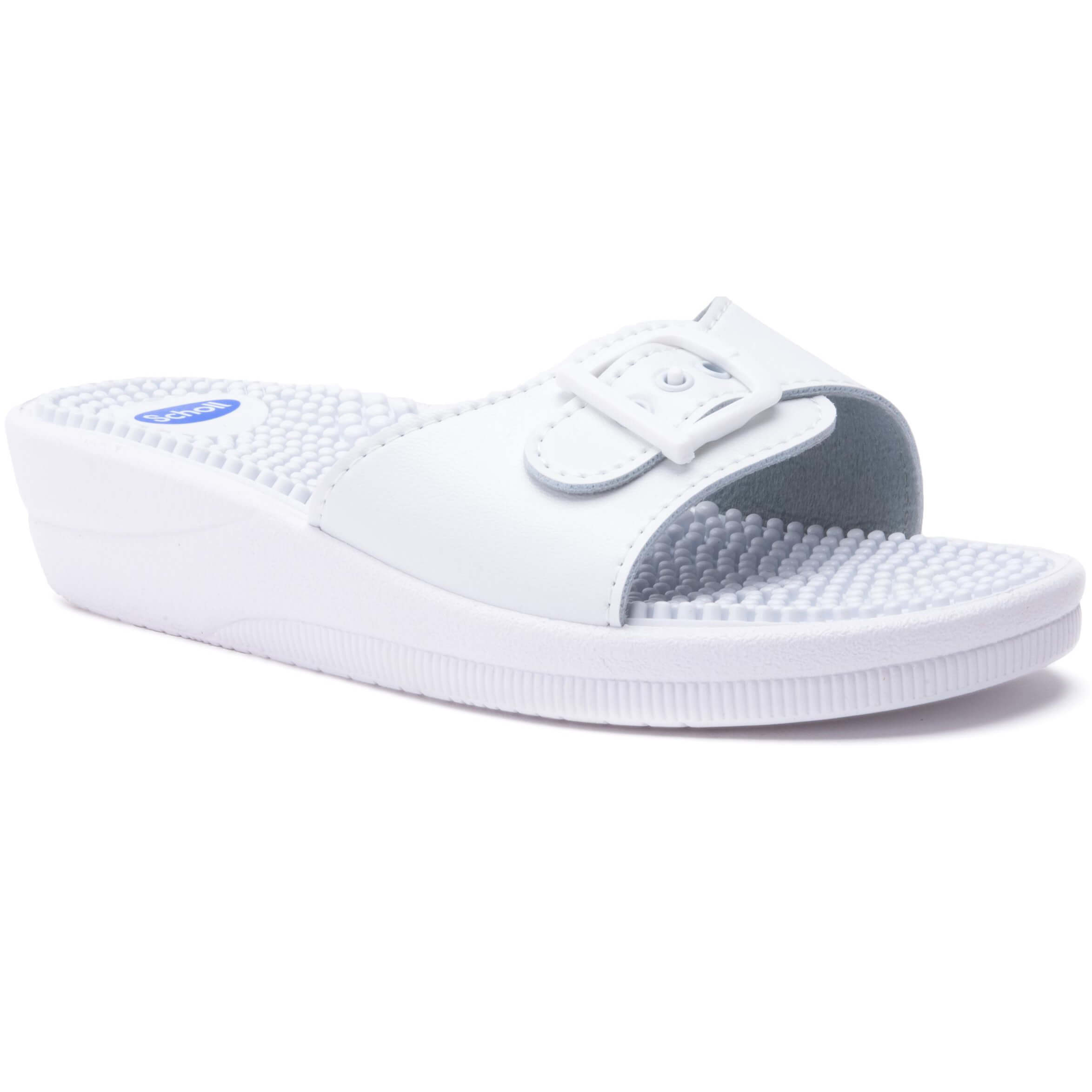 Scholl Shoes New Massage F20054106 White 1 Ζευγάρι – 39