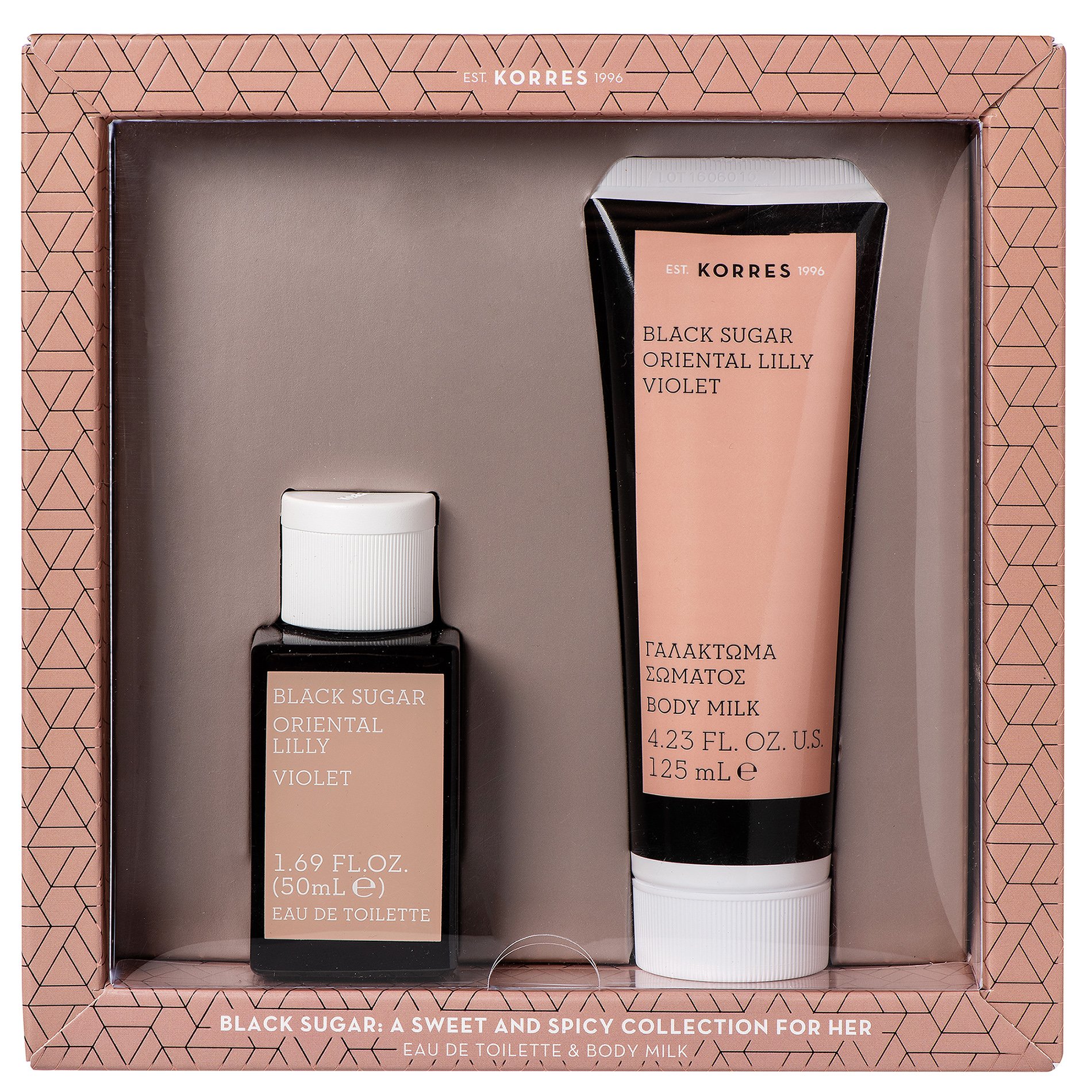 Korres Πακέτο Προσφοράς Black Sugar Eau De Toilette 50ml & Δώρο Body Milk 125ml
