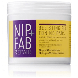 Nip + Fab Bee Sting Fix Toning Pads Εμποτισμένοι Δίσκοι για Βαθύ Καθαρισμό και Τόνωση (60 δίσκοι)