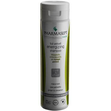 Pharmasept Tol velvet Energizing Shampoo Oily Δυναμωτικό Σαμπουάν για Λιπαρά Μαλλιά 250ml