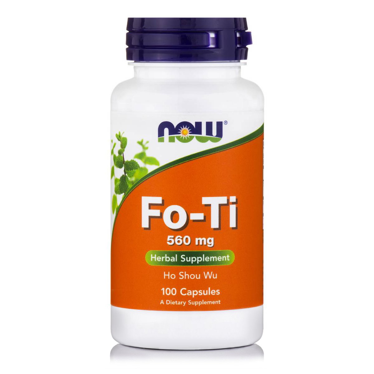 Now Now Foods Fo-Ti 560mg Φυτικό Συμπλήρωμα Διατροφής για Ενέργεια, Αποτοξίνωση & Τόνωση του Οργανισμού 100veg.caps