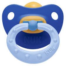 NUK Classic Soft Πιπίλα Καουτσούκ Με Κρίκο Μεγέθη 1-3 – Μέγεθος 3 (18-36 μηνών)