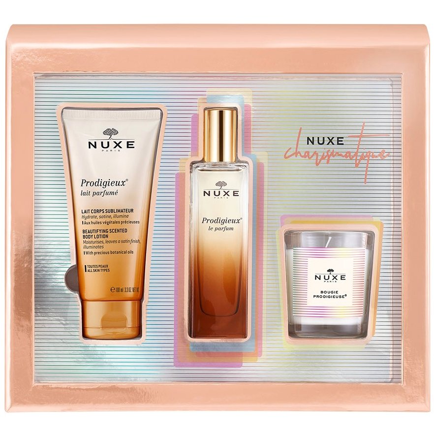 Nuxe Promo Charismatique Prodigieux Le Parfum Άρωμα 50ml & Body Lotion Αρωματικό Γαλάκτωμα 100ml & Bougie Prodigieuse Κερί 70gr