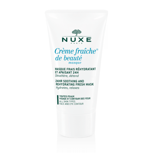 Nuxe Masque Crème Fraîche de Beauté Hydratant – Μάσκα Βαθιάς Ενυδάτωσης για το Πρόσωπο Όλοι οι Τύποι Δέρματος 50ml