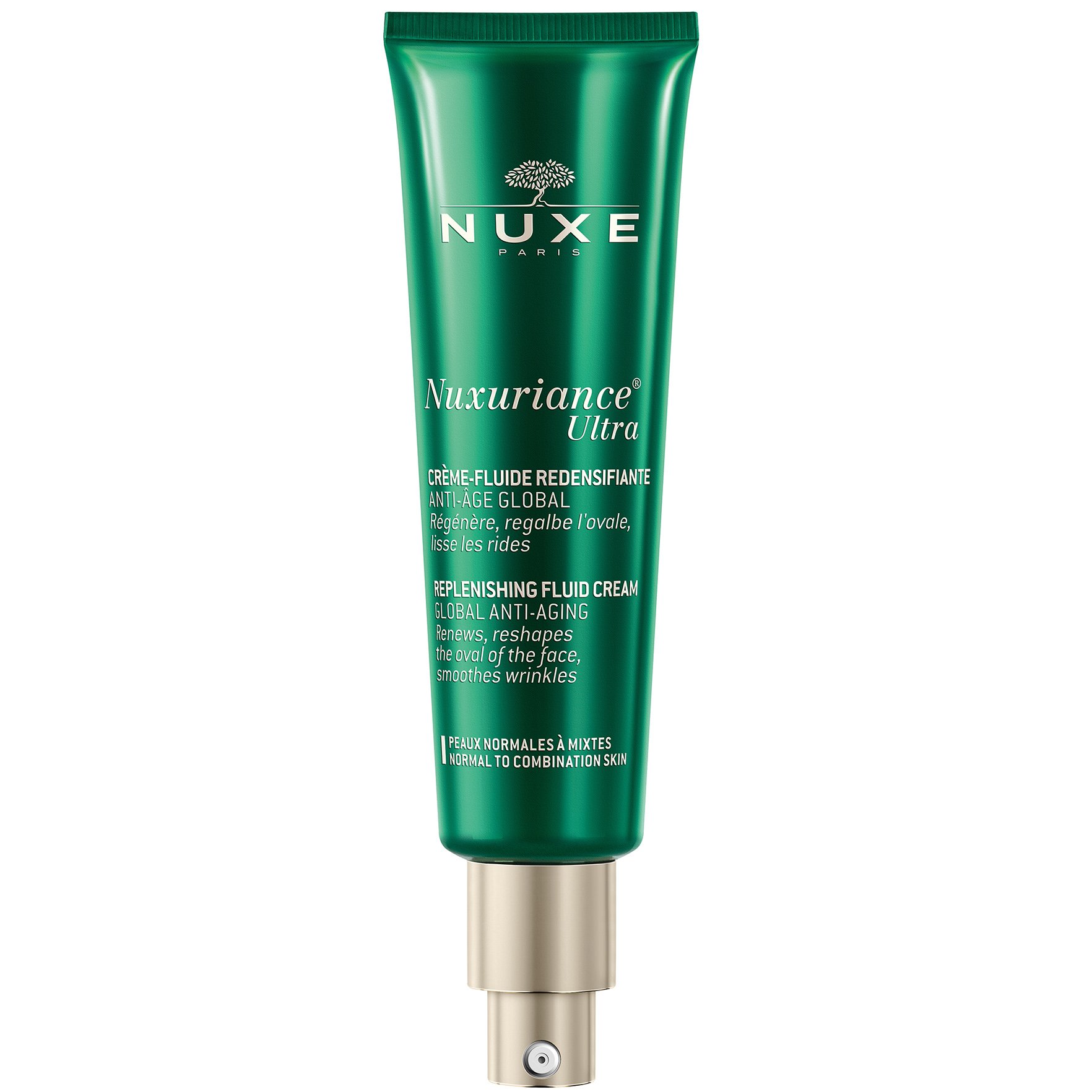 Nuxe Nuxuriance Ultra Creme Fluide Κρέμα Ημέρας Ολικής Αντιγήρανσης Ελαφριάς Υφής για Μικτή/Κανονική Επιδερμίδα 50ml