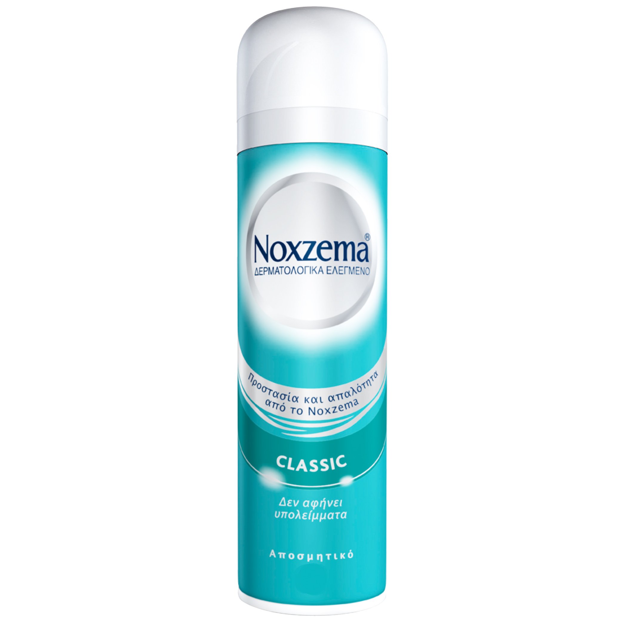Noxzema Classic Spray Ευχάριστη Αίσθηση Φρεσκάδας 48h Προστασία και Περιποίηση 150ml