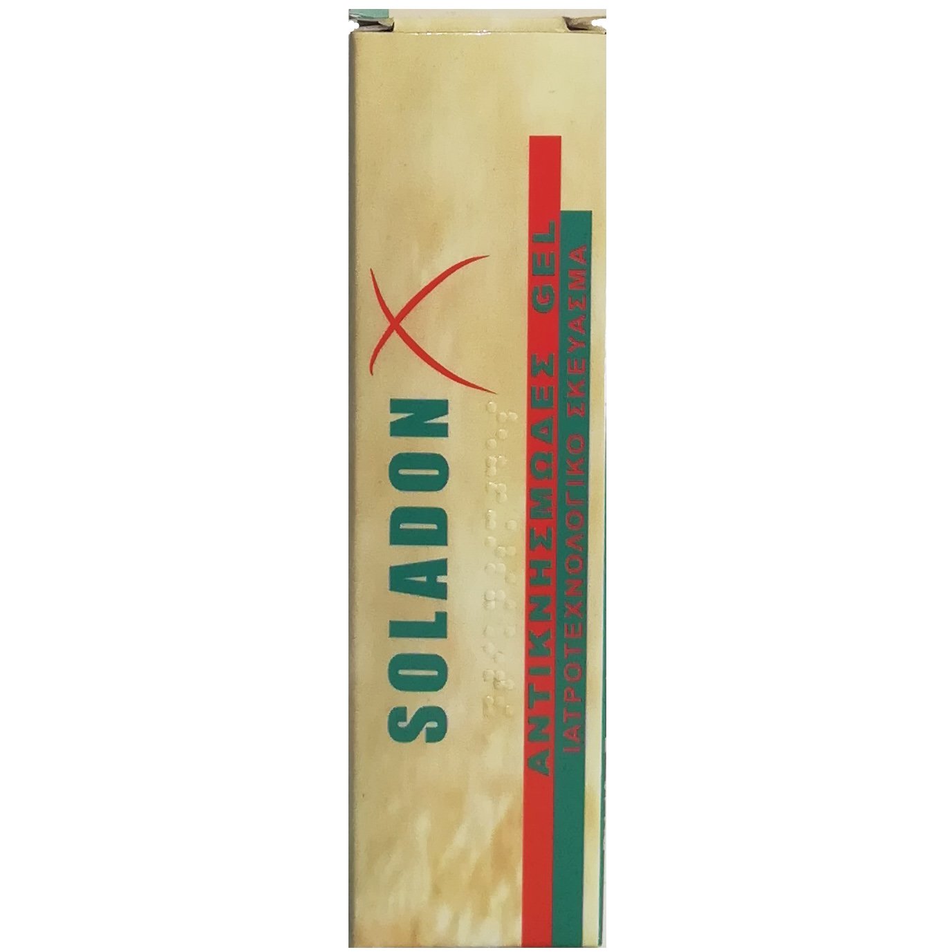 Soladon X Αντικνησμώδες Gel, Τοπικής Χρήσης για την Συμπτωματική Αντιμετώπιση του Κνησμού 25ml
