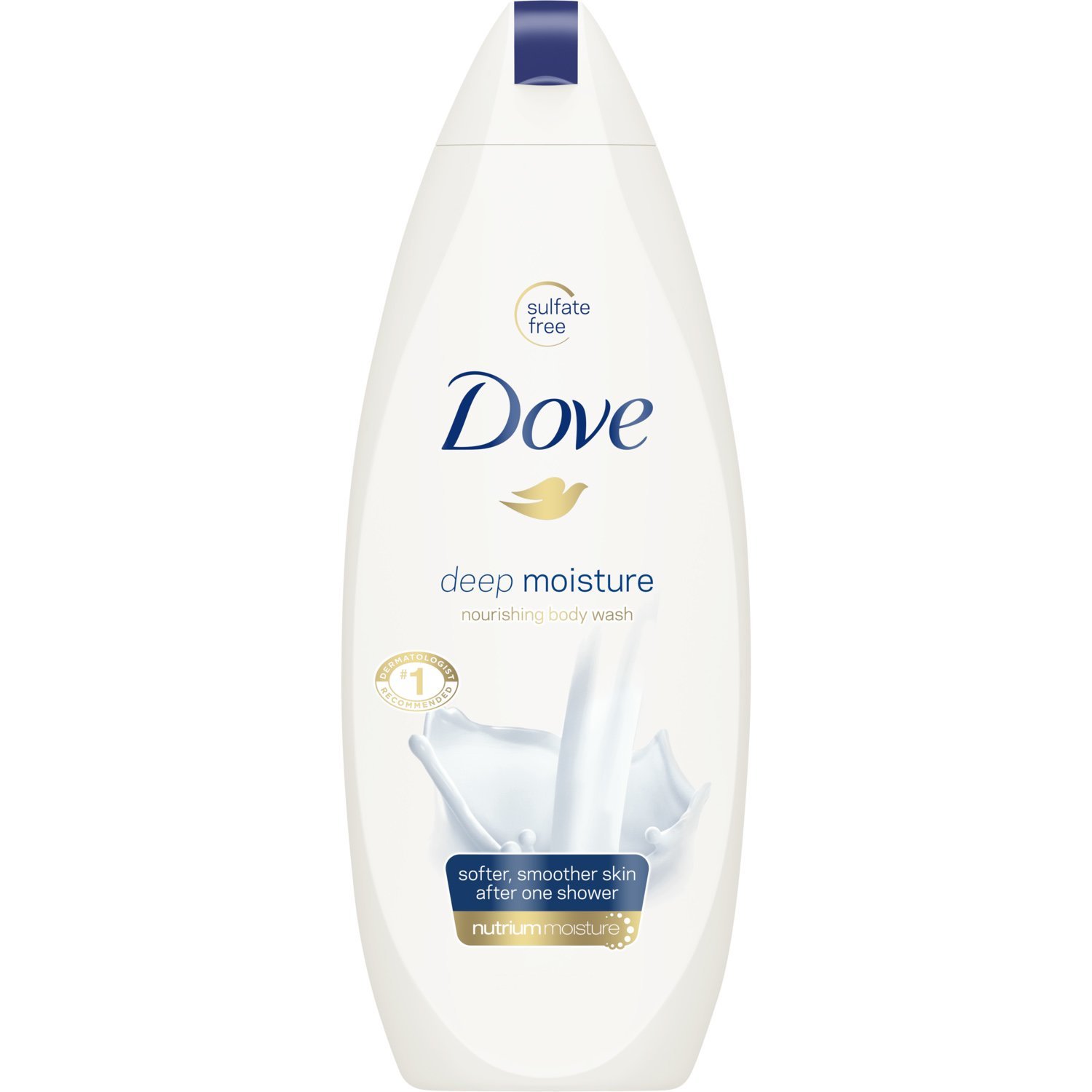 Dove Deeply Nourishing Body Wash Ενυδατικό Αφρόλουτρο για πιο Απαλό & Λείο Δέρμα, Μετά από Μόλις Ένα Ντους 750ml