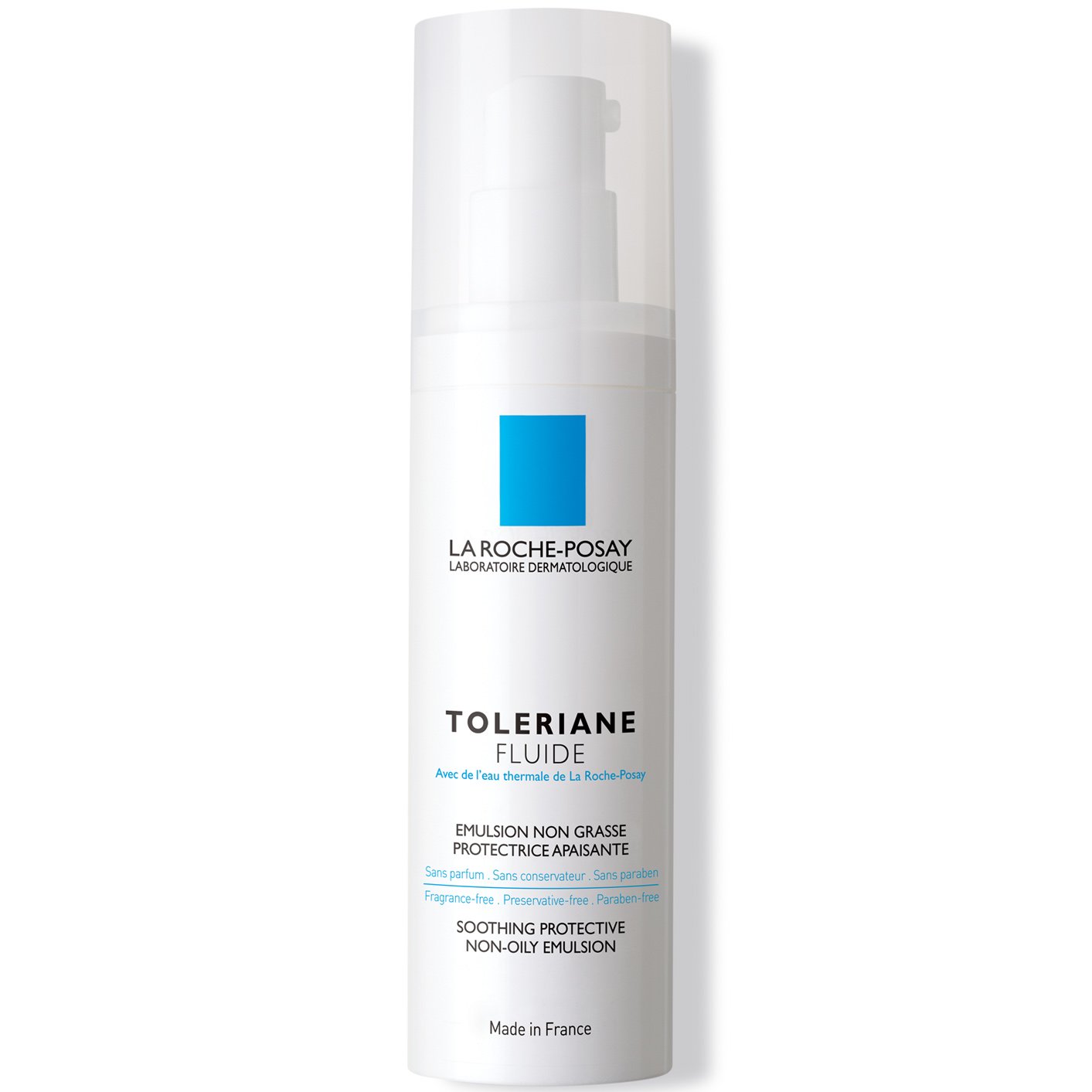 La Roche-Posay Toleriane Sensitive Fluide Λεπτόρρευστη Ενυδατική Κρέμα Προσώπου με Πρεβιοτικά 40ml