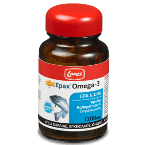 Lanes Epax Omega – 3 ( EPA & DHA) 1200mg 30 caps