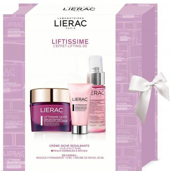 Lierac Πακέτο Προσφοράς Liftissime Nutri Creme Riche 50ml & Δώρο Hydragenist Masque 10ml & Brume de Reveil 30ml