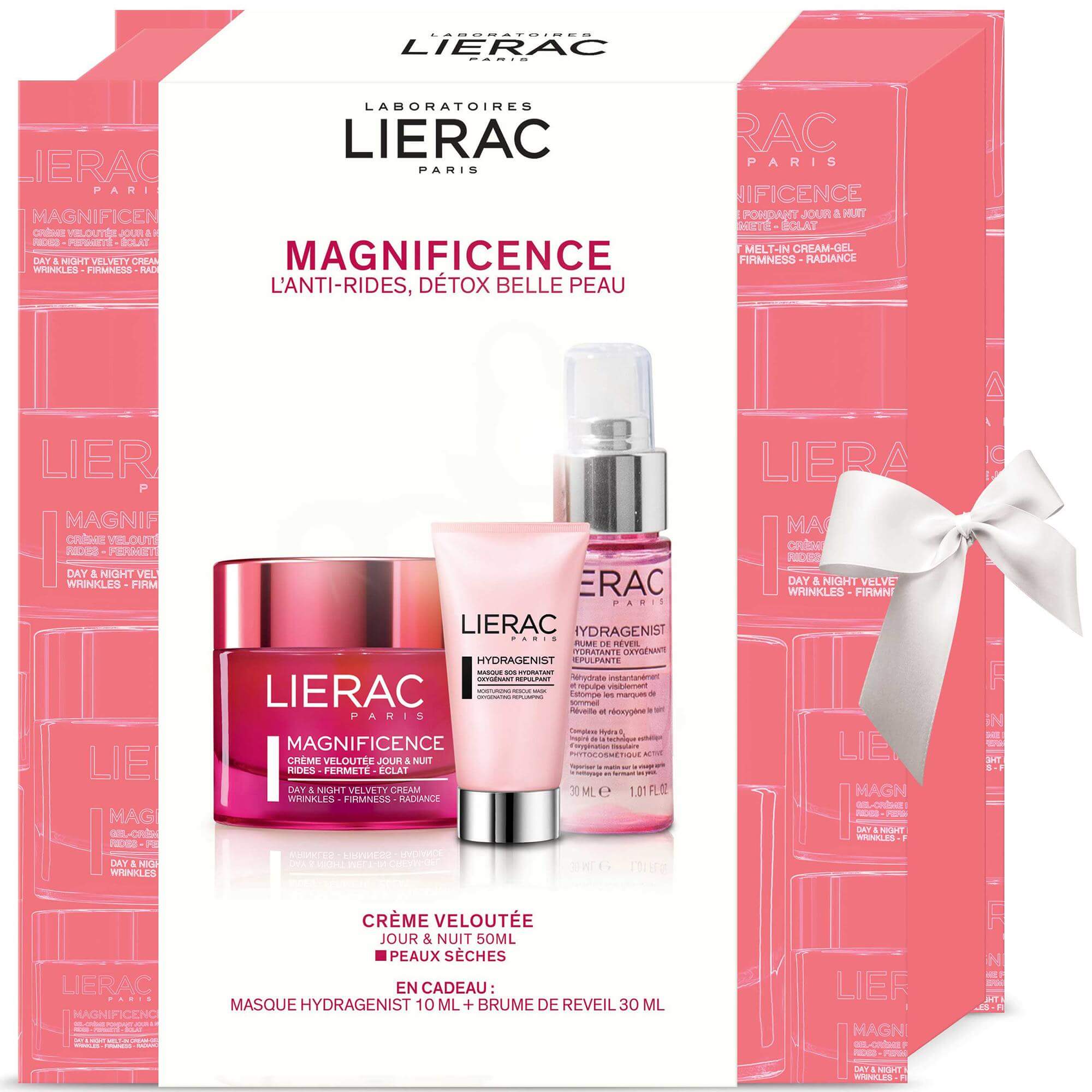 Lierac Πακέτο Προσφοράς Magnificence Creme Veloutee Jour & Nuit 50ml & Δώρο Hydragenist Masque 10ml & Brume de Reveil 30ml