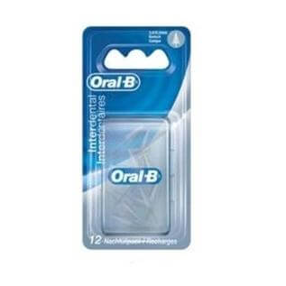 Oral-B Interdental Ανταλλακτικά Βουρτσάκια Κωνικά Για Καθαρισμό Των Μεσοδοντίων Διαστημάτων 12τμχ