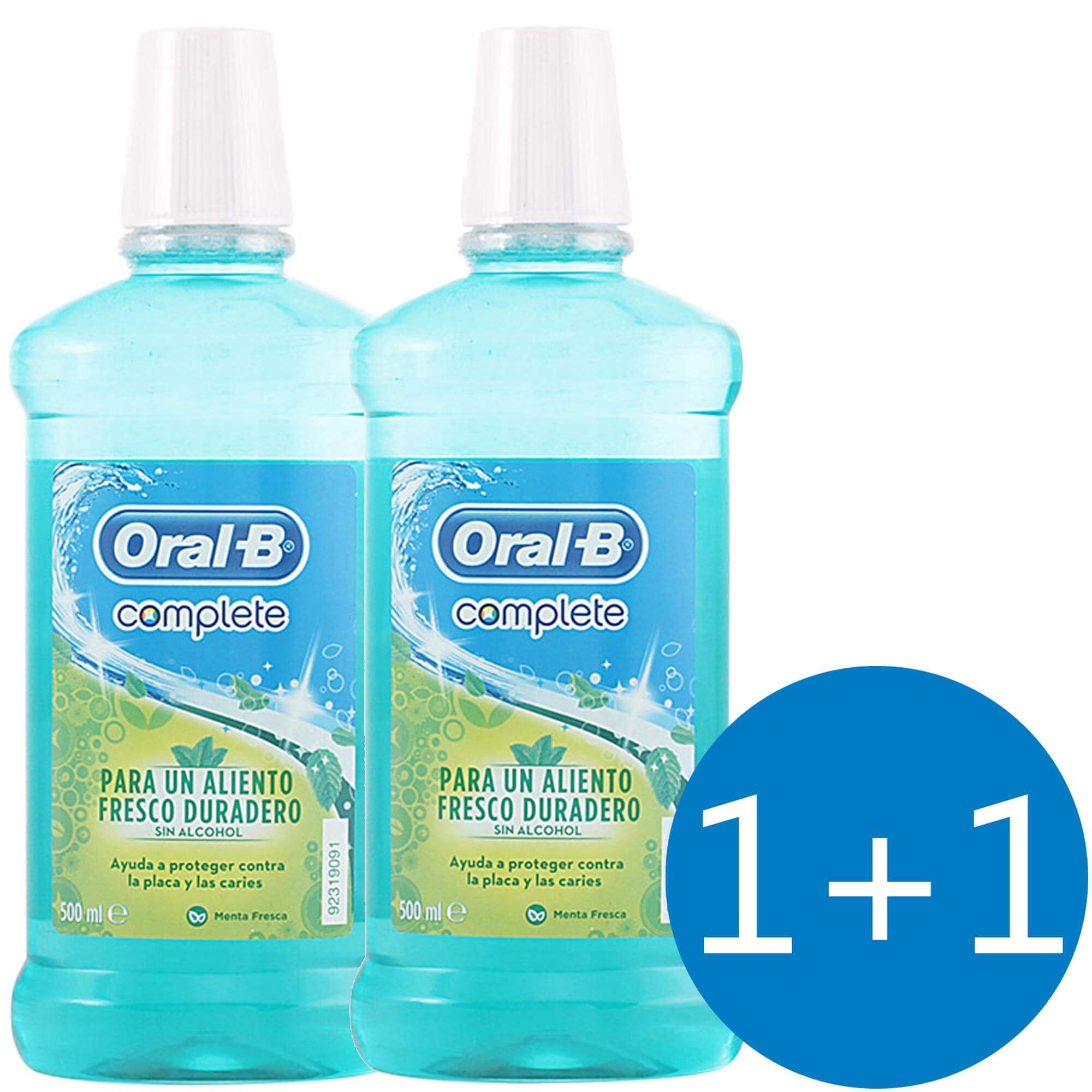 Oral-B Πακέτο Προσφοράς Complete Στοματικό Διάλυμα 500ml 1+1 Δώρο