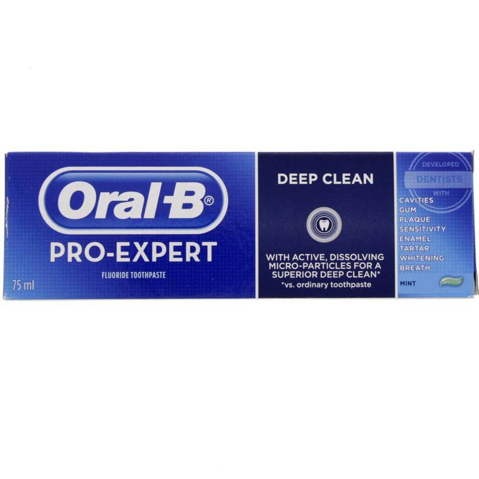 Oral-B Pro-Expert Deep Clean Οδοντόκρεμα για Βαθύ Kαθαρισμό 75ml