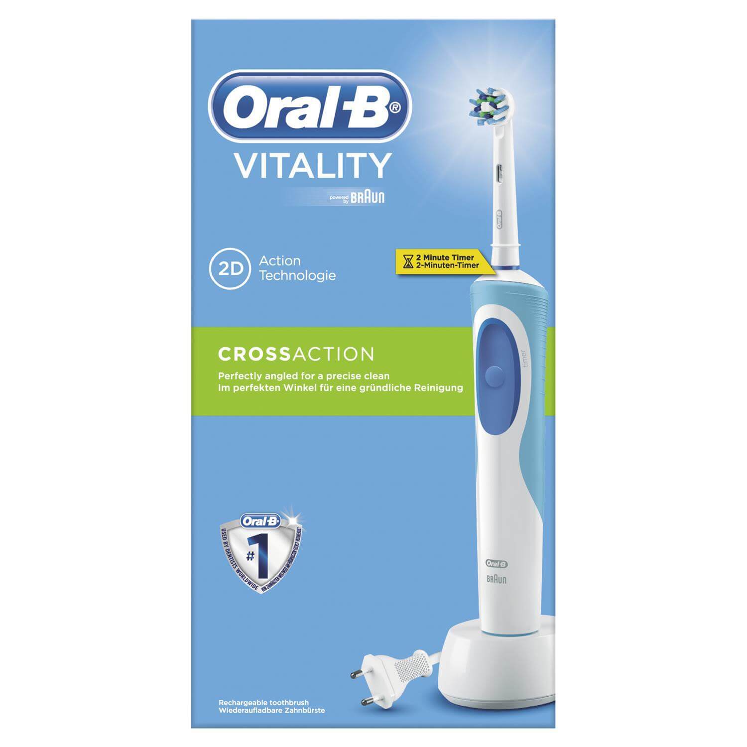 Oral-B Vitality Deluxe Επαναφορτιζόμενη Ηλεκτρική Οδοντόβουρτσα