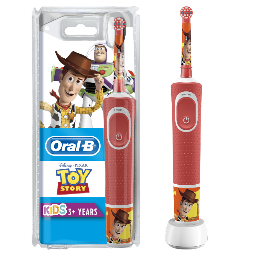 Oral-B Kids Toy Story Επαναφορτιζόμενη Ηλεκτρική Οδοντόβουρτσα με Πολύ Μαλακές Ίνες για Παιδιά από 3 Χρονών 1 Τεμάχιο 30385