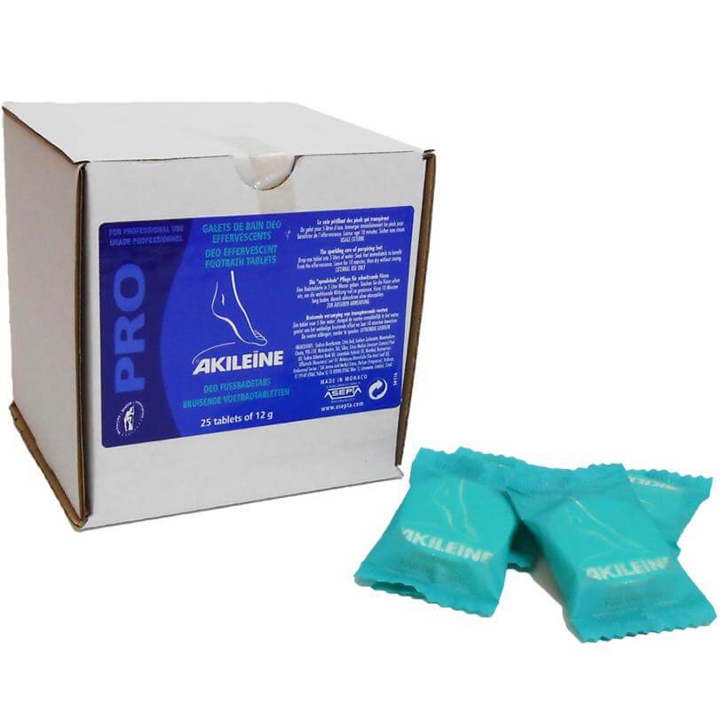 Akileine Galets De Bain Ταμπλέτες για Ποδόλουτρο 12g 25tabs