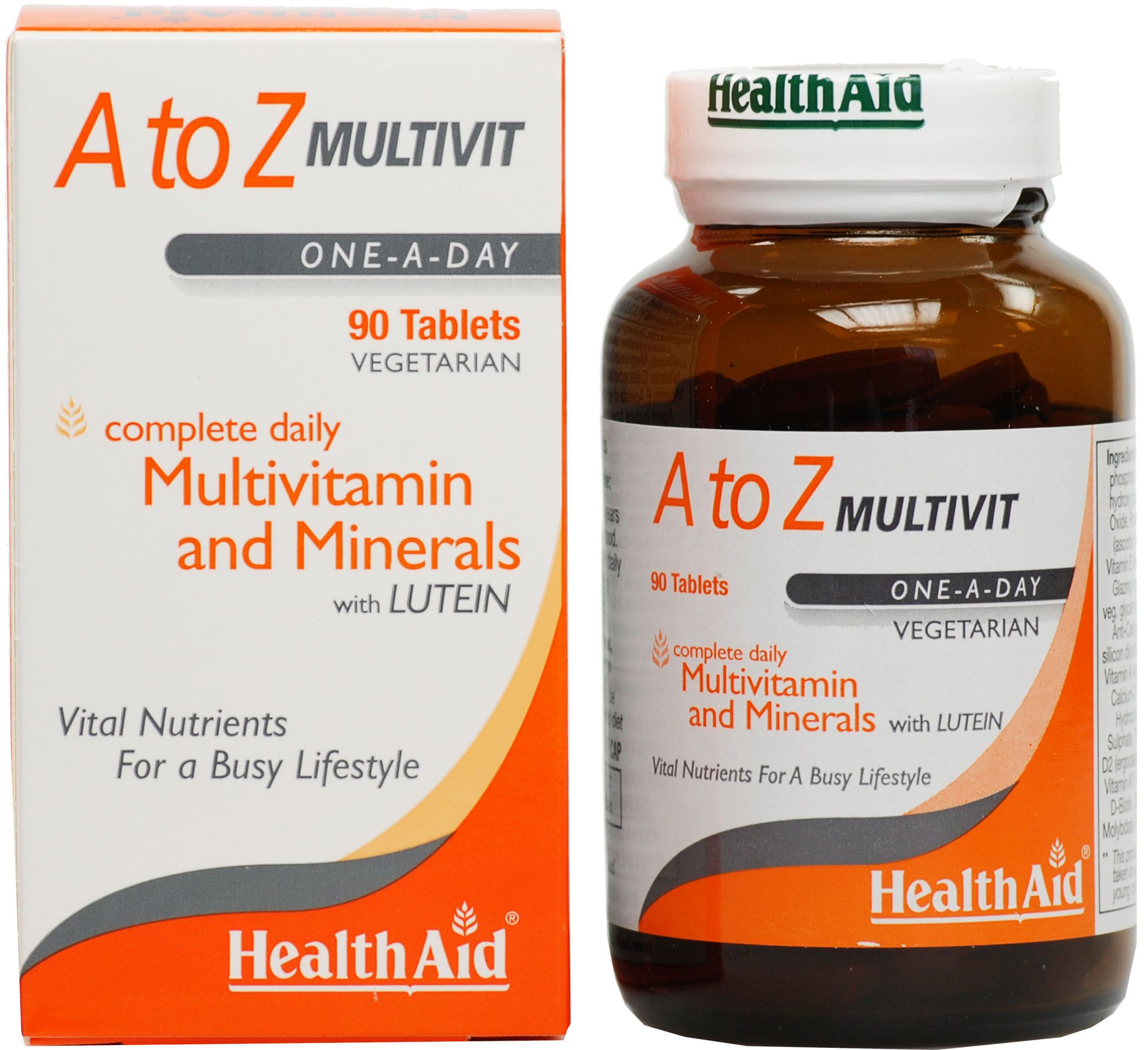 Health Aid A To Z Multivitamin Πολυβιταμίνη 90tabs