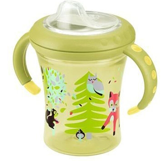 NUK Easy Learning Starter Cup 1 (6+) Εκπαιδευτικό Ποτηράκι – ροζ