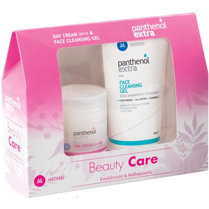 Panthenol Extra Promo Day Cream Spf15 50ml & Face Cleansing Gel 150ml