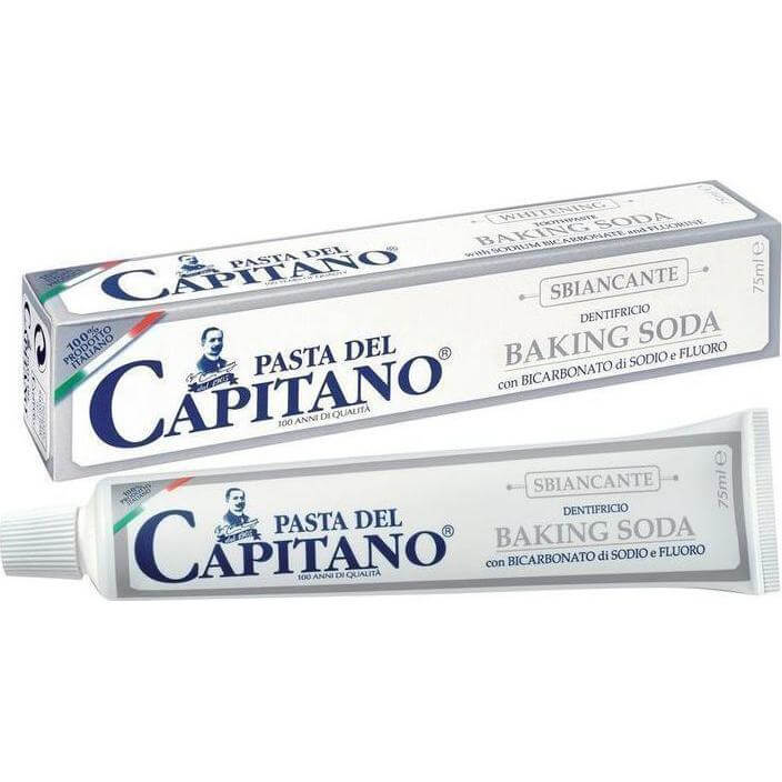 Pasta Del Capitano Baking Soda Λευκαντική Οδοντόκρεμα 75ml