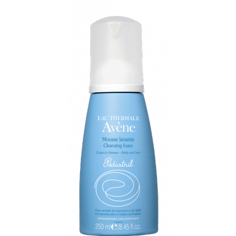 Avène Pediatril Mousse Lavante Αφρός Καθαρισμού Πρόσωπο Σώμα Μαλλιά 250ml