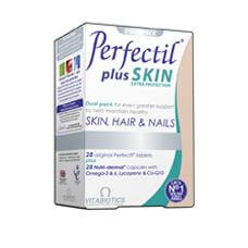 Vitabiotics Perfectil Plus Skin Δερμο-θρεπτικές Κάψουλες Και Αντιοξειδωτική Προστασία Στο Δέρμα 56Caps