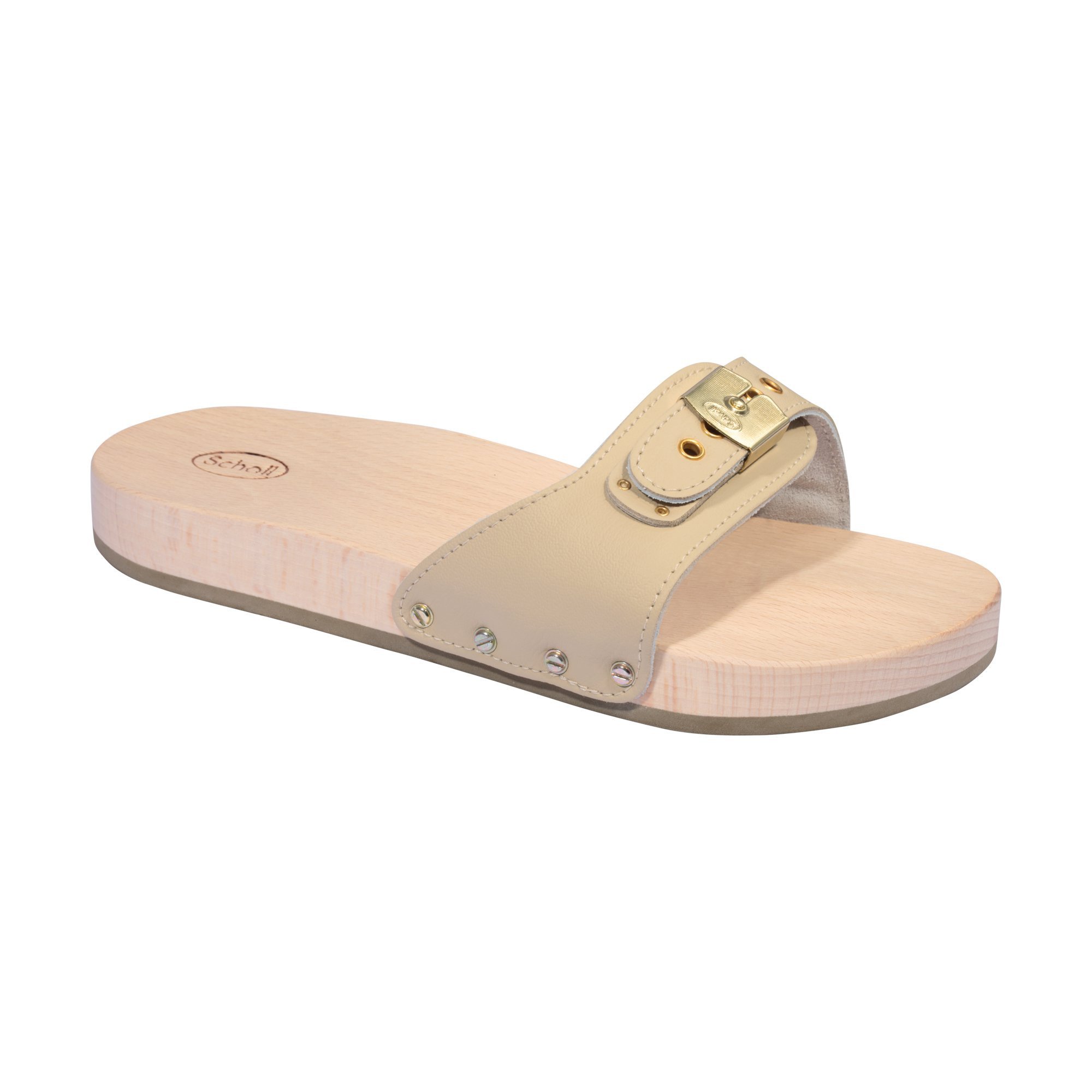 Scholl Shoes Pescura Flat F238691056 Ζαχαρί 1 Ζευγάρι – 40
