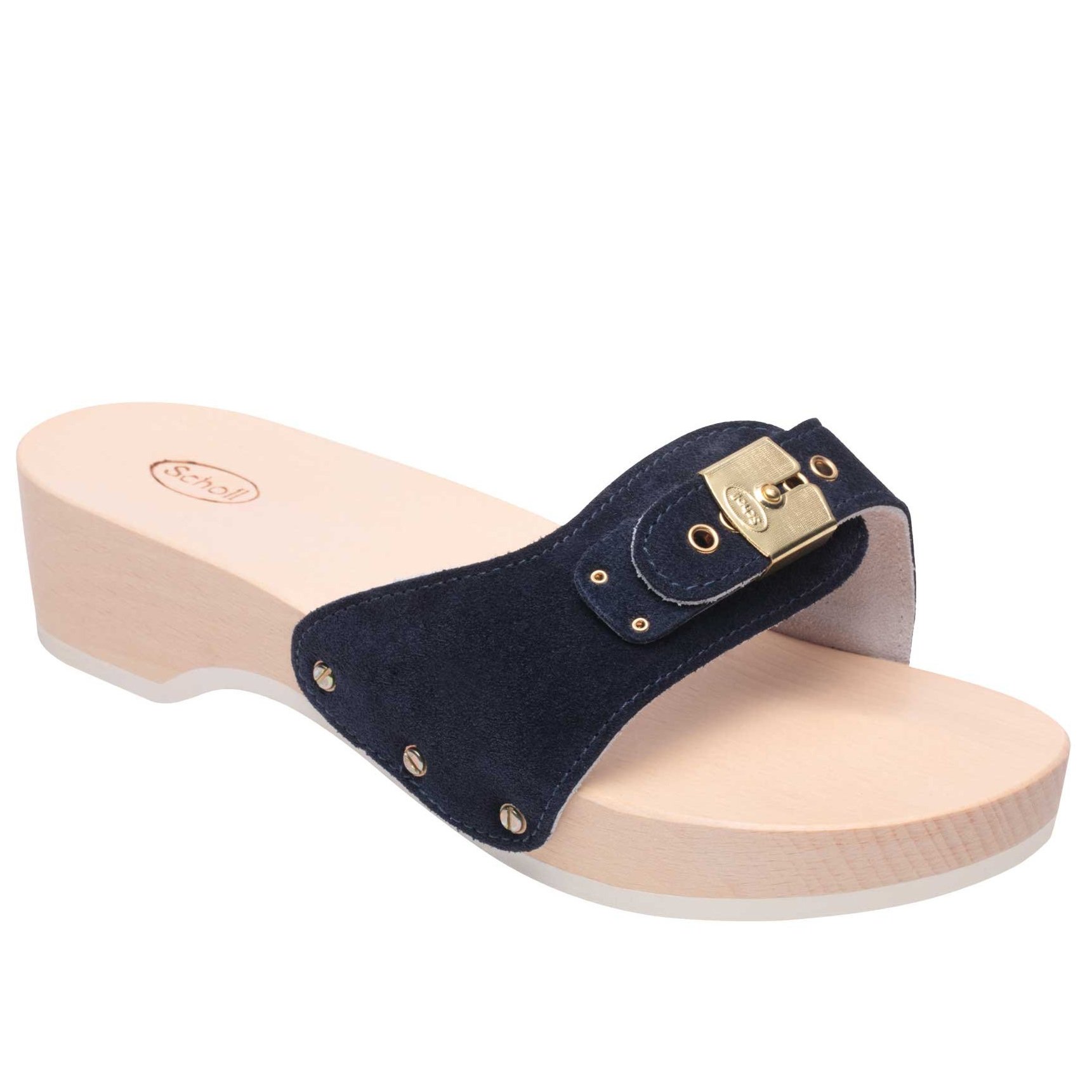 Dr Scholl Shoes Pescura Heel Navy Blue Γυναικεία Ανατομικά Παπούτσια Χαρίζουν Σωστή Στάση & Φυσικό Χωρίς Πόνο Βάδισμα 1 Ζευγάρι – 37