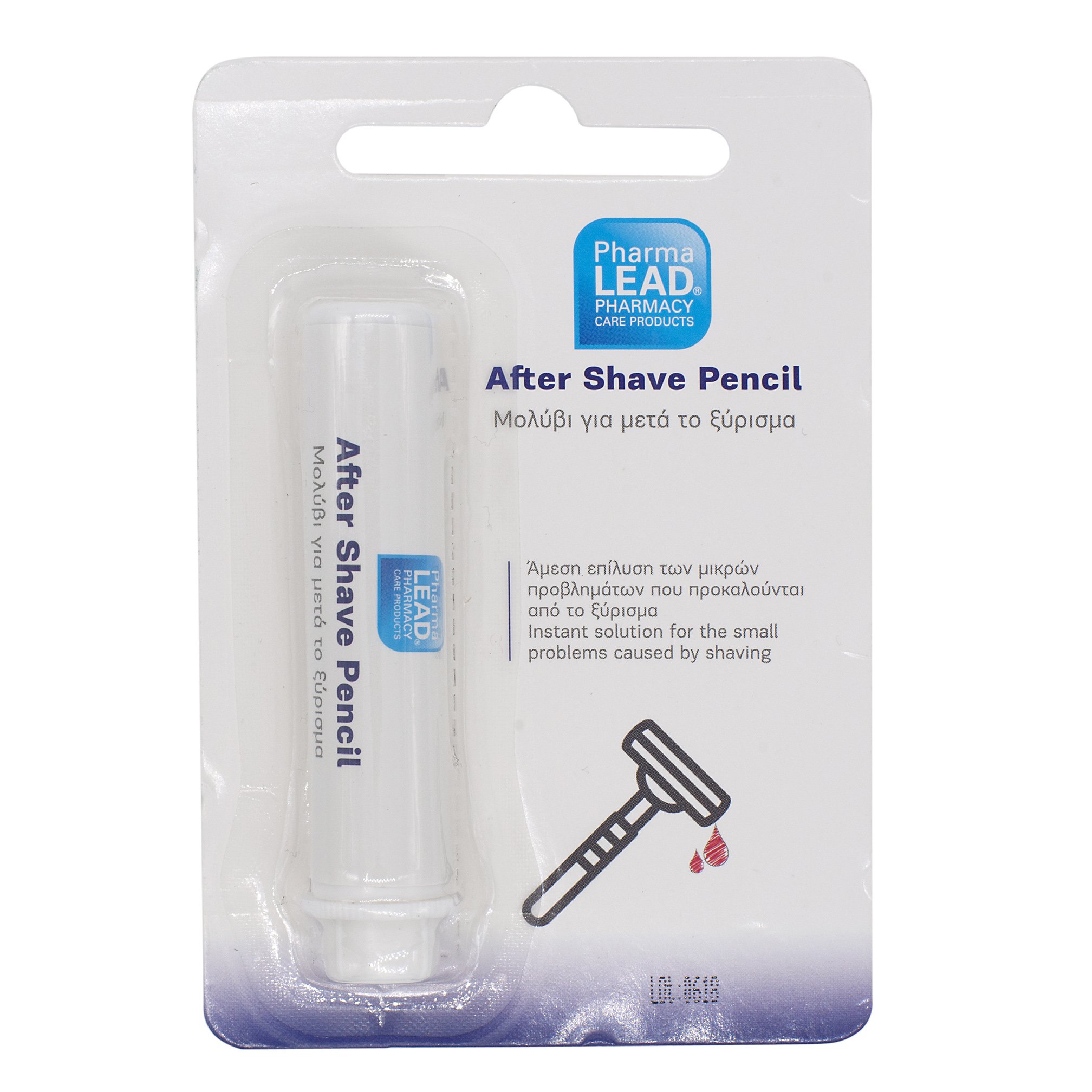 Pharmalead After Shave Pencil Μολύβι για Άμεση Επίλυση των Ερεθισμών που Προκαλούνται από το Ξύρισμα 10g