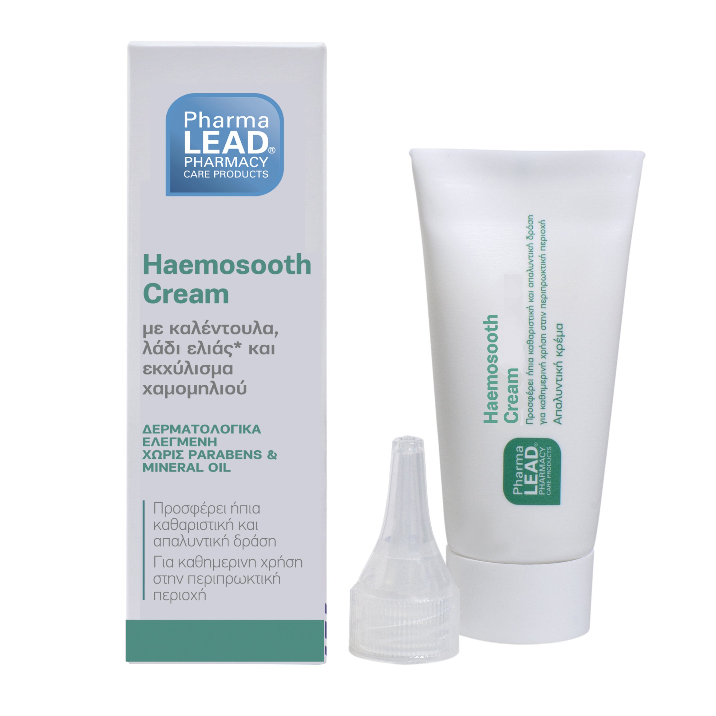 Pharmalead Heamosooth Cream Φυτική Απαλυντική Κρέμα για Αιμορροίδες με Καλέντουλα Λάδι Ελιάς & Εκχύλισμα Χαμομηλιού 30ml