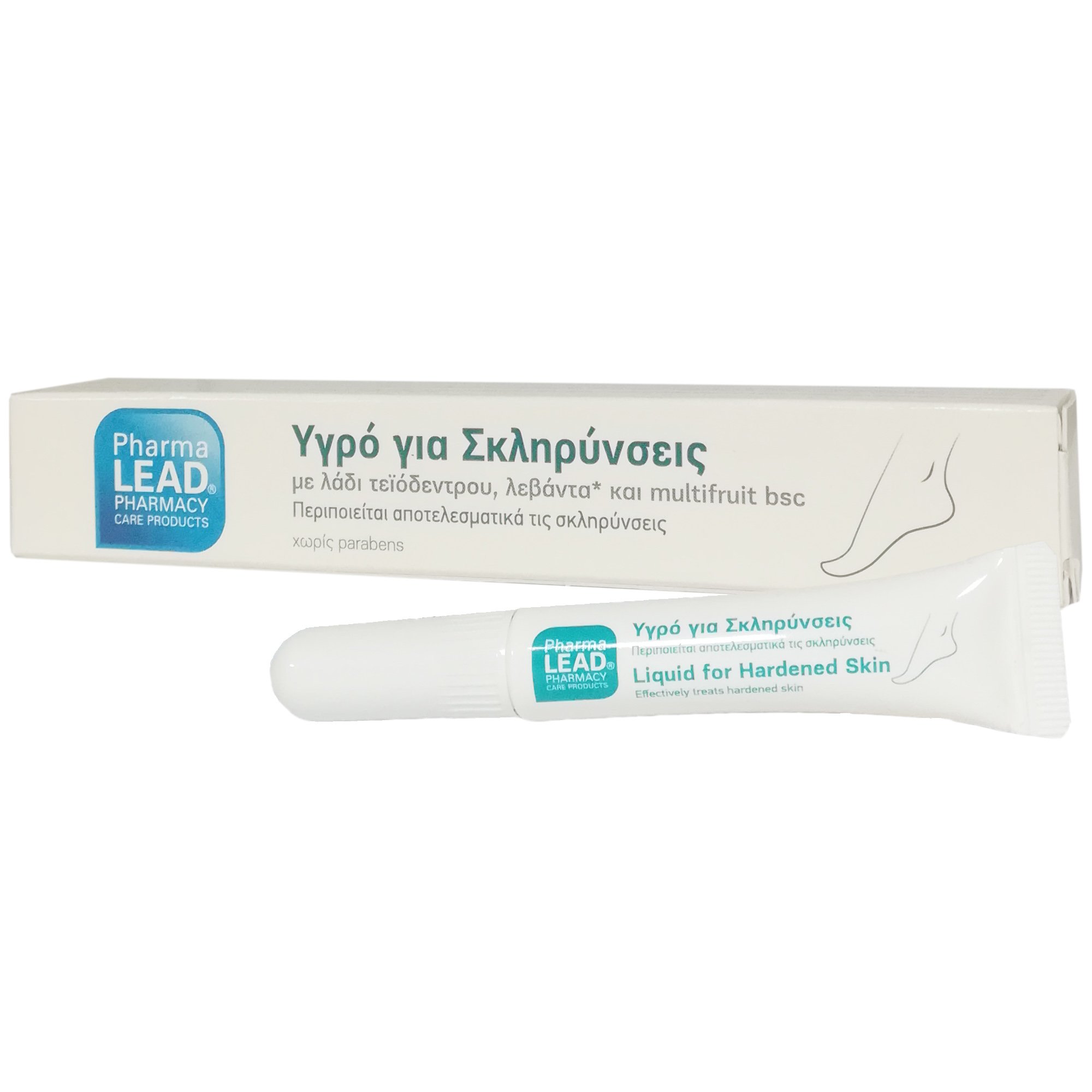 Pharmalead Liquid for Hardened Skin Υγρό για Σκληρύνσεις στα Πόδια με Λάδι Τεϊόδεντρου & Λεβάντα 10ml